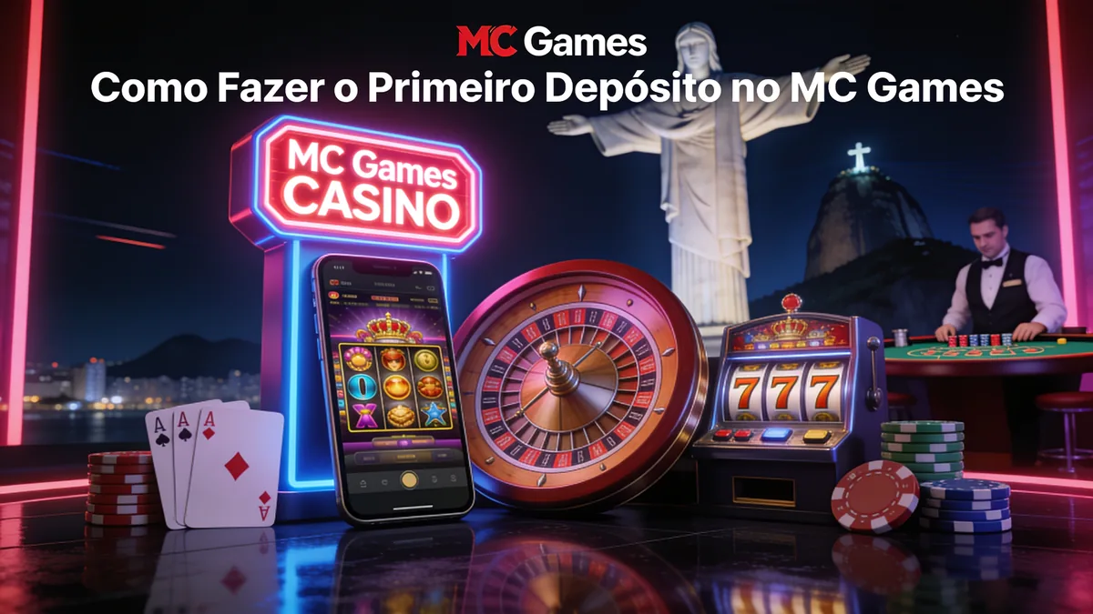 Como Fazer o Primeiro Depósito no MC Games — mc games no Brasil